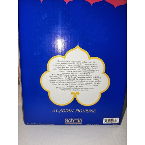 Disney Aladdin‎ Schmid 1992 Figurine Street Rat Attire - Picture 6 of 6